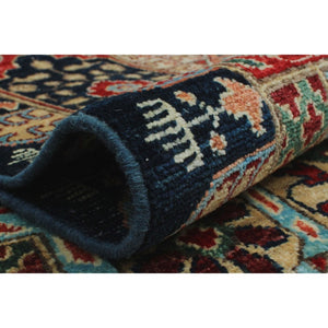 Aria Fine Chobi Bahman Blue/Red Soft Area Rug