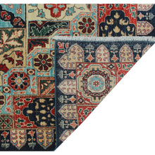 Aria Fine Chobi Bahman Blue/Red Soft Area Rug