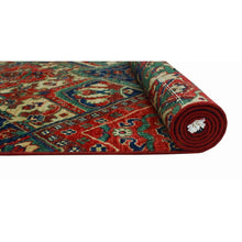 Aria Fine Chobi Reggie Red/Blue Soft Area Rug