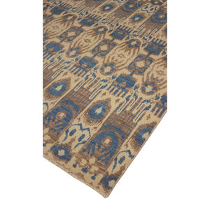 Fine Oushak Clifton Ivory/Blue Soft Area Rug