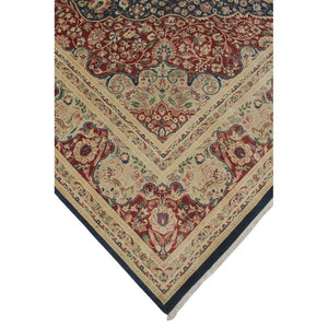 Pak-Persian Sparrow Beige/Blue Soft Area Rug