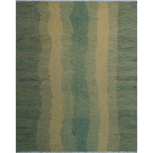 Winchester Kilim Flossie Ivory/Lt. Blue Soft Area Rug