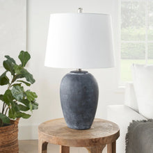 Nourison 23" Unglazed Ceramic Jar Table Lamp