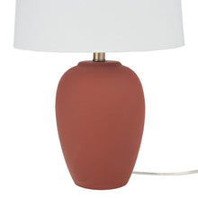 Nourison 23" Unglazed Ceramic Jar Table Lamp