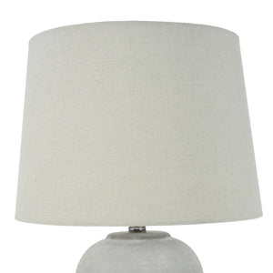 Nourison 23" Unglazed Ceramic Jar Table Lamp