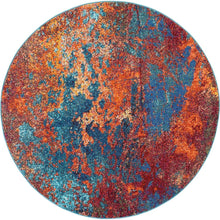 Modern Bohemian Atlantic Multicolored Area Rug