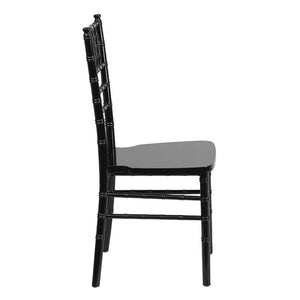 Offex Hercules Series Reinforced Black Wood Chiavari Chair