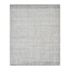 Michelle Solid Geometric Handmade Area Rug