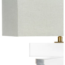 Pamplona 23.5 in. White Modern Table Lamp