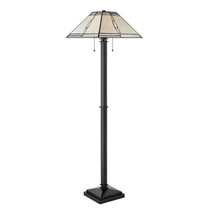 Parkdale Tiffany Floor Lamp - Tiffany Bronze