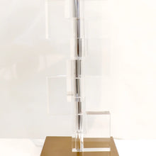 Pasargad Home Spire Collection in Modern Style Table Lamp with E27 bulb and White Shade, On-Off Switch - L27"xD15"