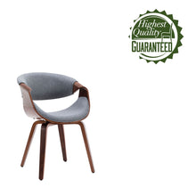 Porthos Home Abi Dining Chair, Fabric Upholstery, Bentwood Legs