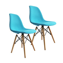 Porthos Home Haig Modern Dining Chairs, Fabric & Beech Wood, Set of 2
