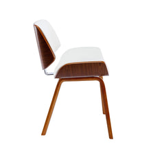 Porthos Home Keil Dining Chair, PU or Fabric Upholstery, Bentwood Legs