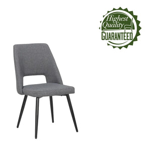 Porthos Home Luella Linen and Iron Dining Chairs