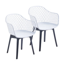 Porthos Home Miro Dining Chairs Set Of 2, Plastic Shell And Legs