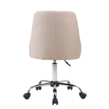 Porthos Home Roache Fabric Upholstered Office Chair with Chrome Base