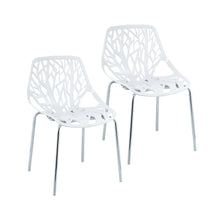 Porthos Home Paola Dining Chairs Set Of 2, Plastic Back, Iron Legs