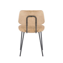 Porthos Home Taci Dining Chairs Set Of 2, Velvet Upholstery, Iron Legs