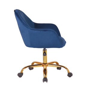 Porthos Home Xenos Swivel Velvet Office Task Chair