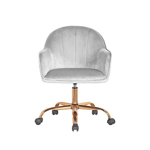 Porthos Home Xenos Swivel Velvet Office Task Chair