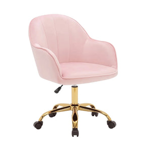 Porthos Home Xenos Swivel Velvet Office Task Chair