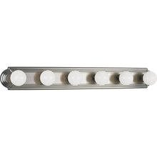 Progress Lighting Silvertone 6-light Brushed Nickel Bath Light- Wall Mount Only