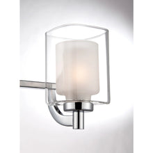 Strick & Bolton Lawless 3-light Steel Bath Fixture