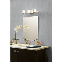 Strick & Bolton Lawless 3-light Steel Bath Fixture