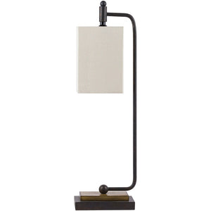 Reid Modern Metal 25-inch Table Lamp - 25"H x 7"W x 5"D