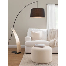 Carson Carrington Robyn Mid-Century Modern Floor Lamp