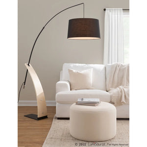 Carson Carrington Robyn Mid-Century Modern Floor Lamp