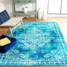 Bahia Guzel Oriental Machine Washable Soft Rug