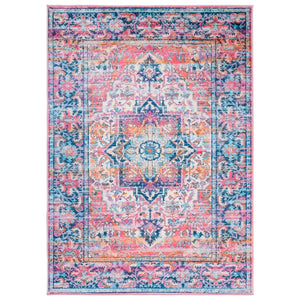 Bahia Vlera Oriental Machine Washable Soft Rug