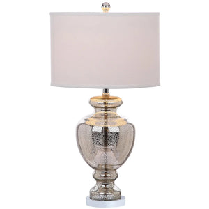 Lighting 28-inch Morocco Mercury Glass Table Lamp - 15"x15"x28"