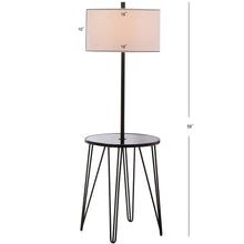 Lighting 58-inch Ciro Side Table Floor Lamp - 19" x 19" x 58"