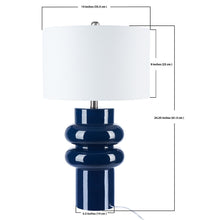 Lighting Halleck 25.5" Table Lamp - 14" W x 14" D x 26" H