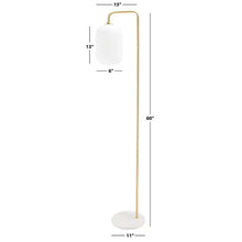 Lighting Santina 60-inch Floor Lamp - 11 in. W x 15 in. D x 60 in. H