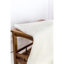 Andral White Faux Sheepskin Soft Fluffy Soft Area Rug