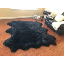 Nansen Luxurious Faux Sheepskin Pelt Shag Soft Area Rug