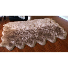 Nansen Luxurious Faux Sheepskin Pelt Shag Soft Area Rug