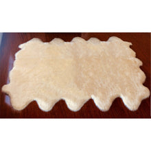 Nansen Luxurious Faux Sheepskin Pelt Shag Soft Area Rug