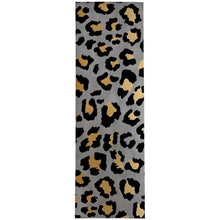 Peer Dark Leopard Soft Area Rug