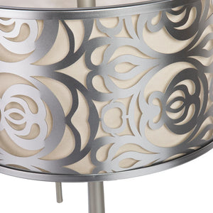 SEI Furniture Vander Silver Metal Table Lamp