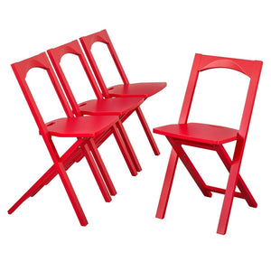 Simple Living Bonus Folding Chairs (Set of 4)