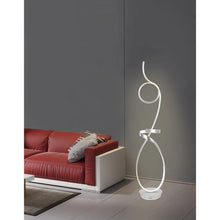 Symphonie 68W Unique Modern Design Led Floor Lamp, Anodize aluminum - 63.00