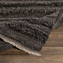 Striata Global Wool/Viscose Hand-Woven Area Soft Rug