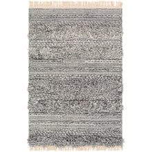 Striata Global Wool/Viscose Hand-Woven Area Soft Rug