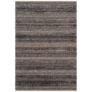 Striata Global Wool/Viscose Hand-Woven Area Soft Rug