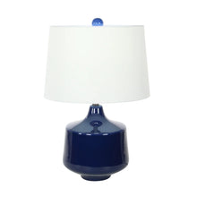 Blue Porcelain Traditional Table Lamp (Set of 2) - 15 x 24